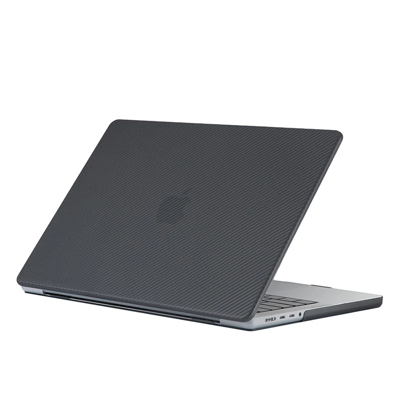 CASE DEVIA PARA MACBOOK PRO 14" CARBON FIBER - MATT BLACK